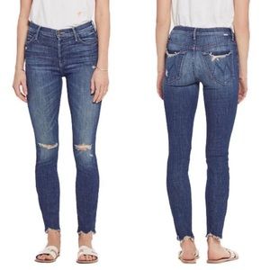 Mother. The stunner chew in off duty 25. Distressed skinny high waist button fly